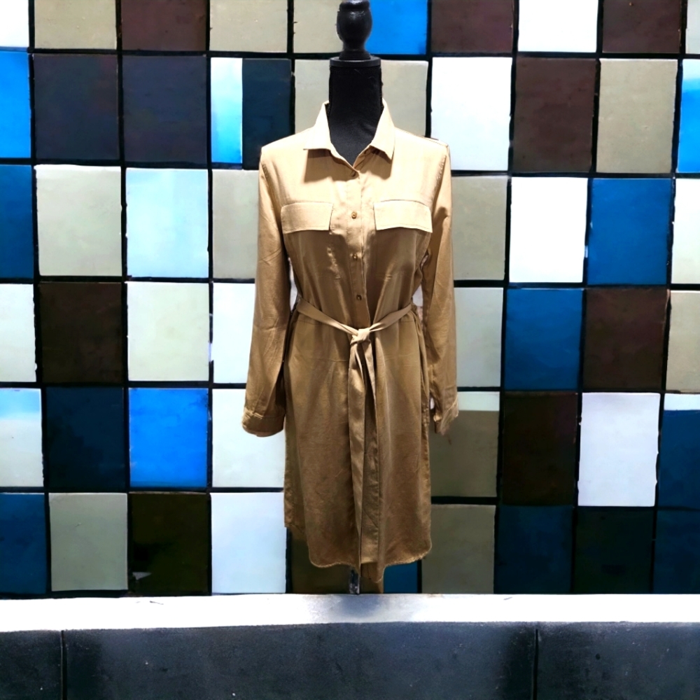 Banana Republic, Poplin Utility Shirtdress with Pockets